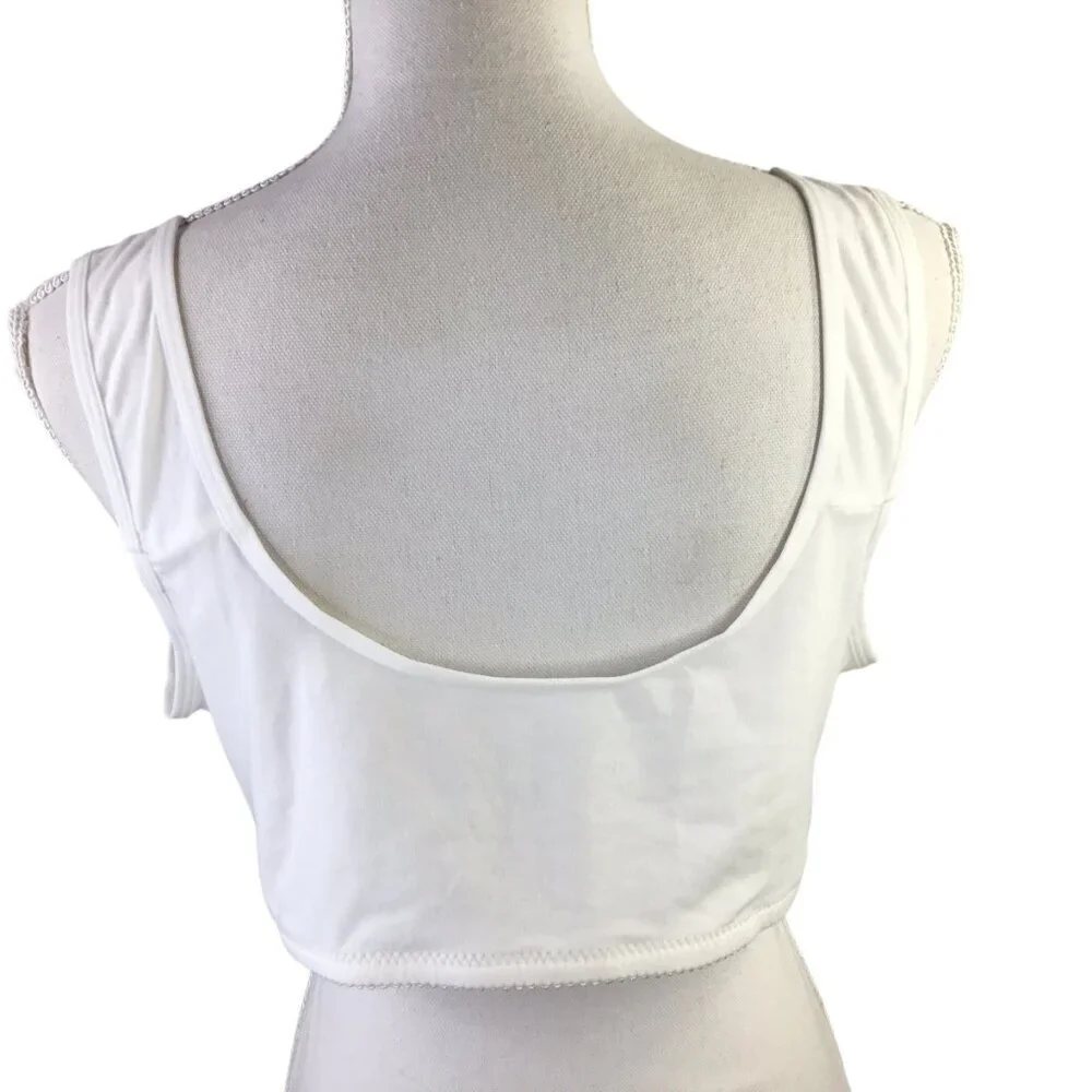 Daisy Bra NWT Front Snap Size 6XL Plus Wide Strap Soft Comfort Wireless Floral